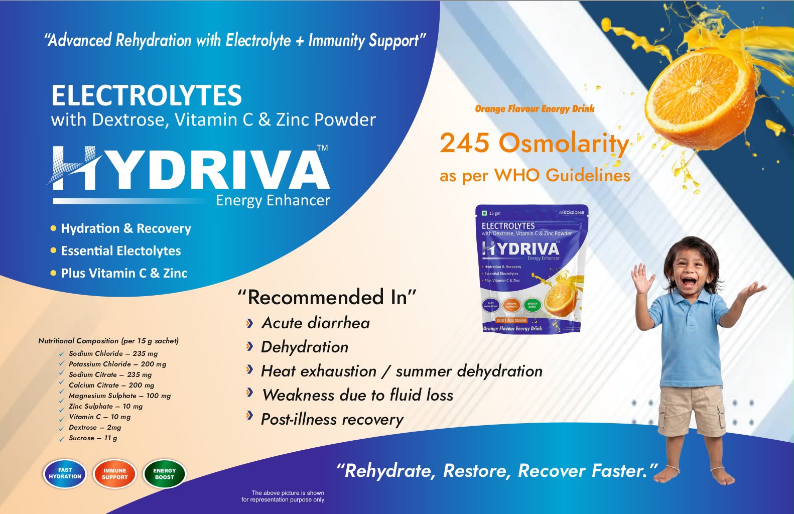 Hydriva Sachet pack