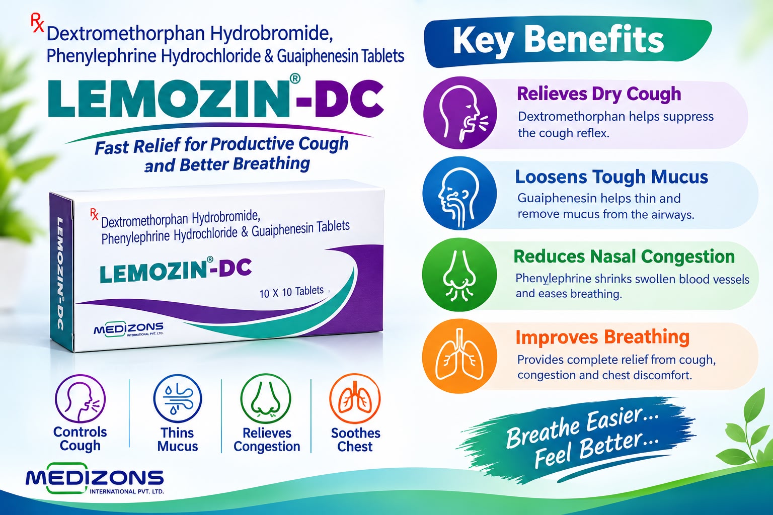 Lemozin DC pack