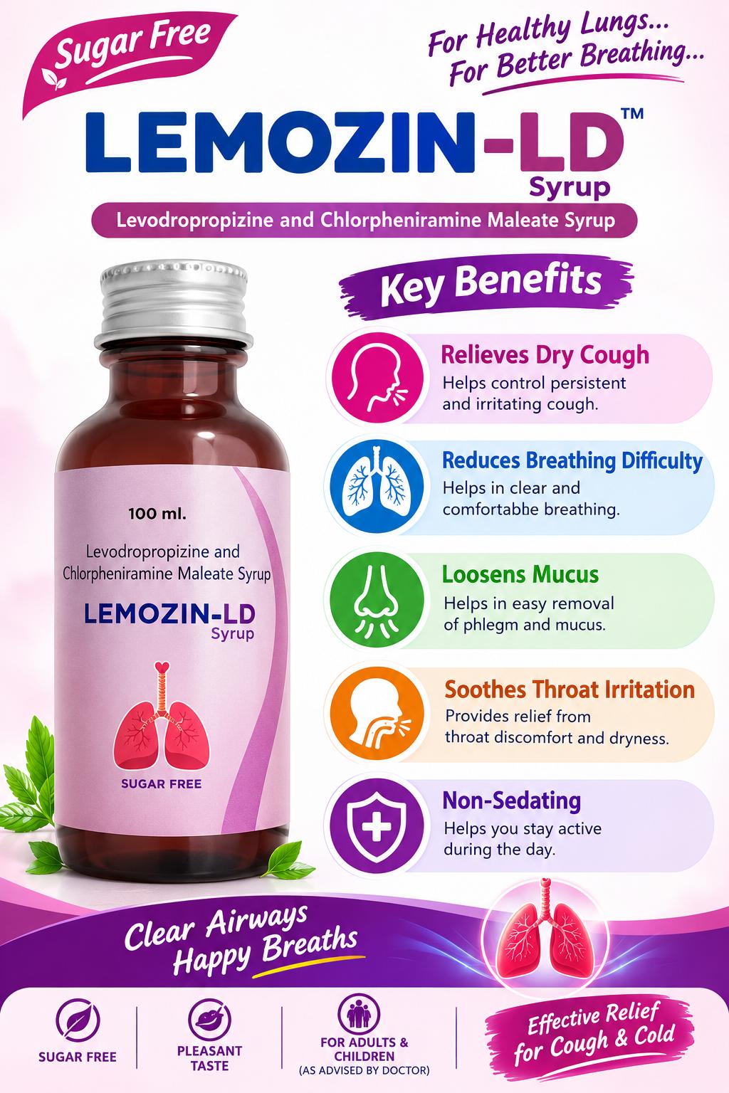 Lemozin LD Syrup pack