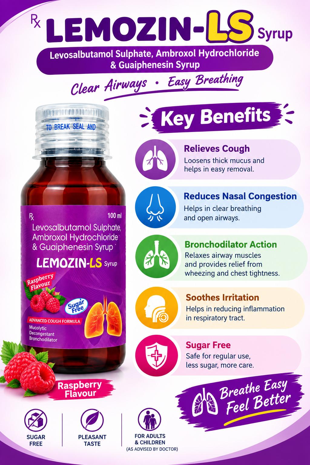 Lemozin LS Syrup pack