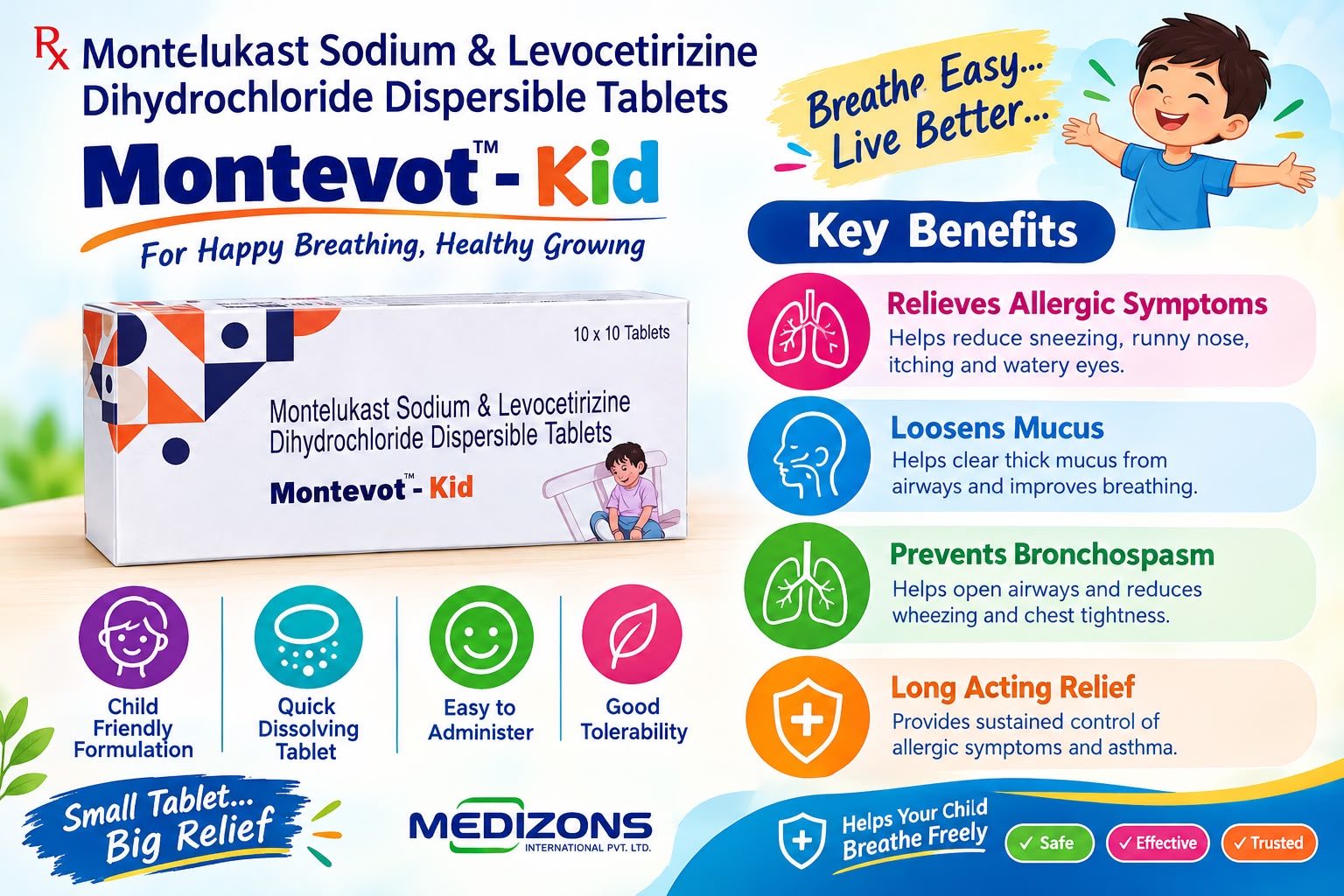 Montevot Kid pack