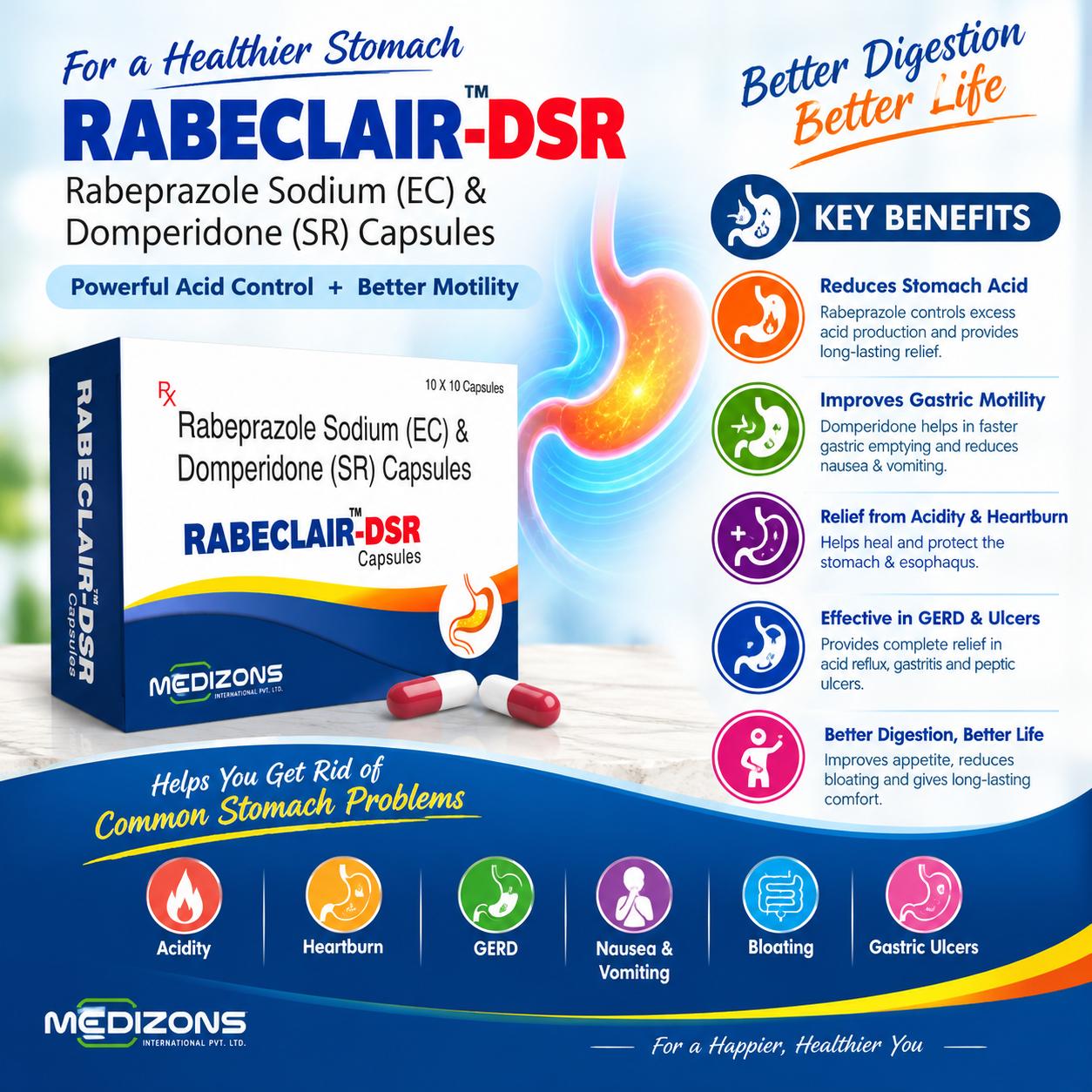 RABECLAIR DSR pack