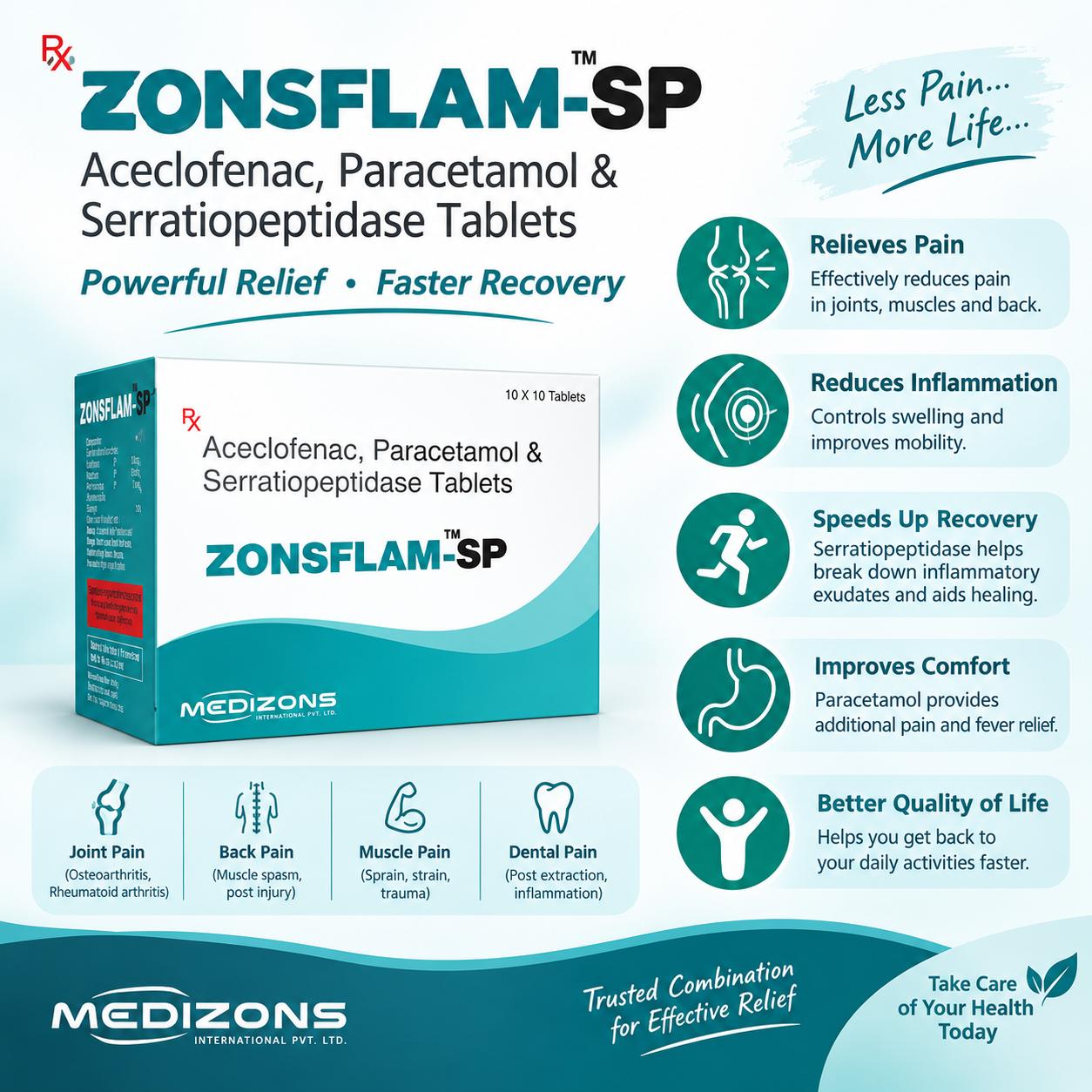 Zonsflam SP pack